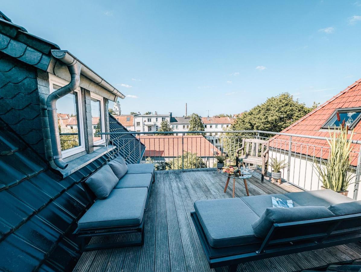 4-Schlafzimmer-Terrassensuite Oasis - Workspace Em-Apartments Deutschland Bielefeld Exterior foto